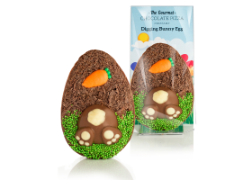 Digging Bunny Chocolate Egg